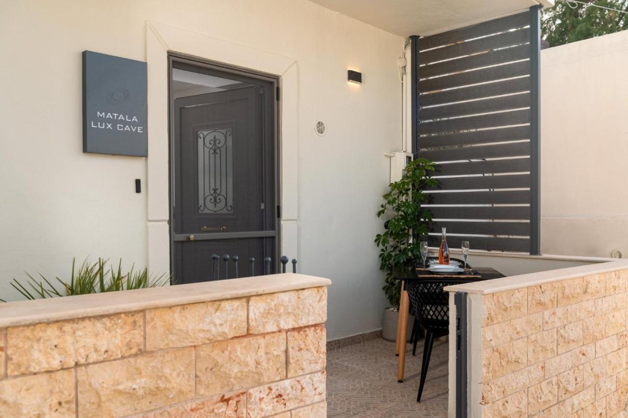 Matala * Lux Cave Villa Ngoại thất bức ảnh